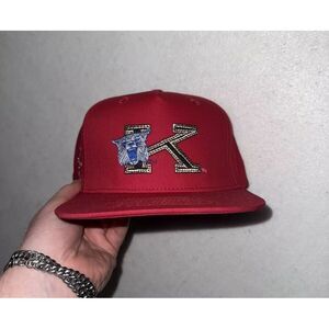 Cactus Jack by Travis Scott x Mitchell & Ness University Of Kentucky Hat Red NEW
